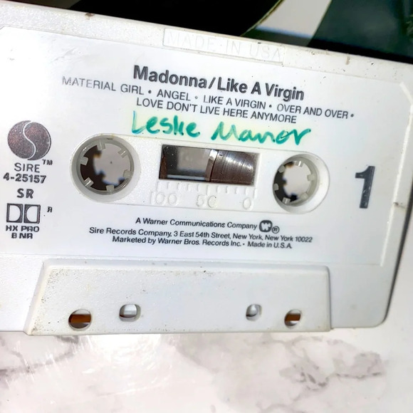 Madonna Like a Virgin vintage 1984 music cassette tape - Picture 3 of 4